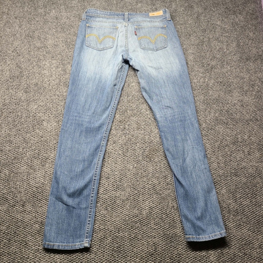 Vintage Levi's Jeans Womens 9 M Demi Curve Batman Tag Straight Leg Stone Wash - Picture 13 of 16